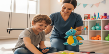 Child following a sensory diet plan at the Best ADHD and Autism Center in Pune