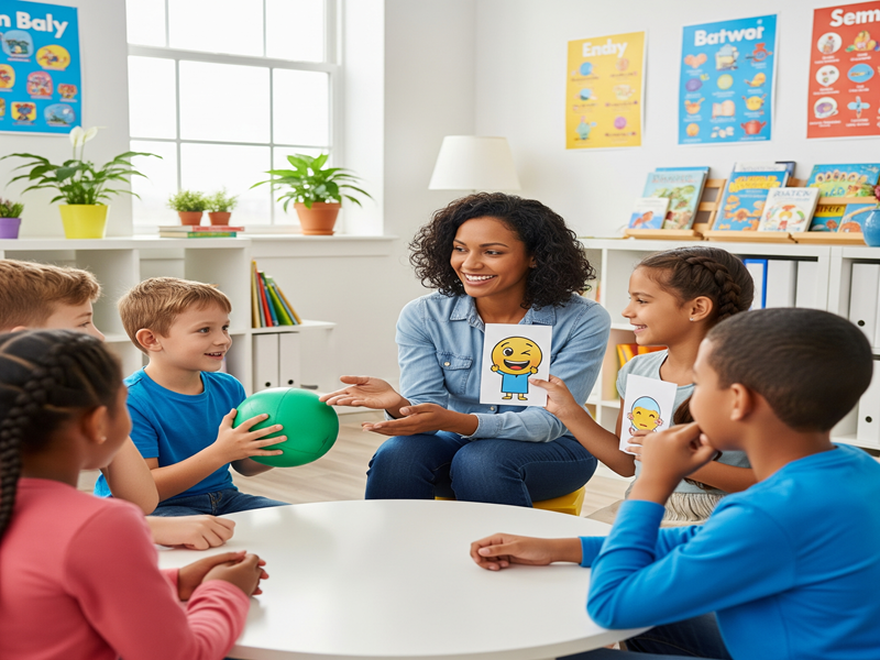 Child engaged in social skills training at the Best ADHD and Autism Center in Pune