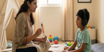 Anxiety management therapy session for a child at the Best ADHD and Autism Center in Pune