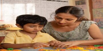 Life skills training session for a child at the Best ADHD and Autism Center in Pune