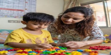 Screen de-addiction therapy session for a child at the Best ADHD and Autism Center in Pune