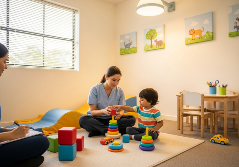 Autism spectrum evaluation for a child at the Best ADHD and Autism Center in Pune