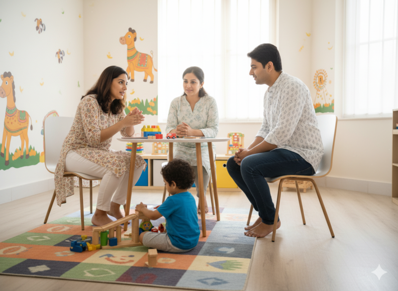 Child developmental evaluation at the Best ADHD and Autism Center in Hadapsar