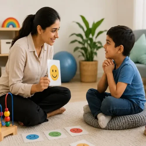 AECET therapy session supporting emotional development in children